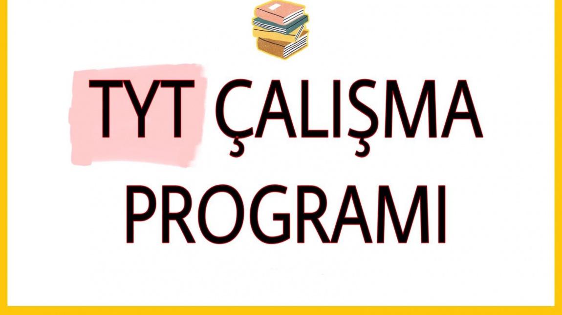 Yükseköğretim Kurumları Sınavı'na (YKS) hazırlanan öğrencilerimiz için TYT-AYT çalışma programı